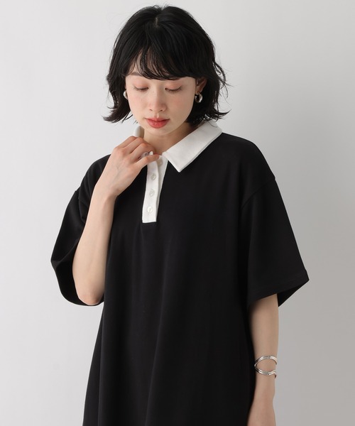 ワンピース 「WEB限定」機能性ポンチポロカットワンピース | BAYFLOW | 18