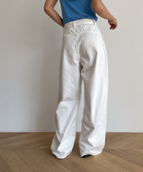 「CANAL JEAN」 「El mar」チノズボン下 MEDIUM ベージュ レディース