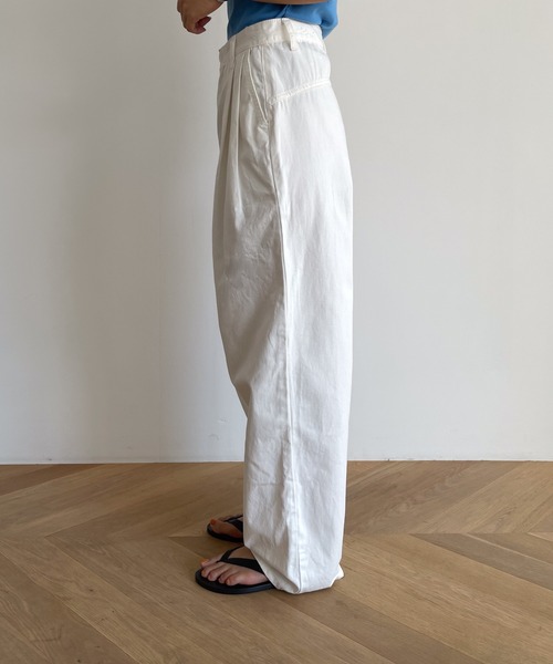 「CANAL JEAN」 「El mar」チノズボン下 MEDIUM ベージュ レディース