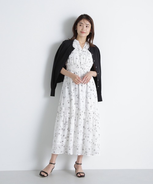 「NATURAL BEAUTY BASIC」 ニットカーディガン FREE オフホワイト レディース_画像7