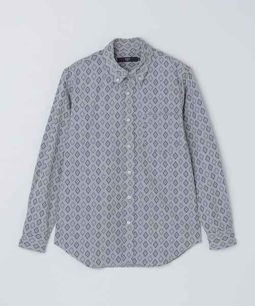 「SHIPS Colors」 長袖シャツ X-LARGE ブルー メンズ_画像3