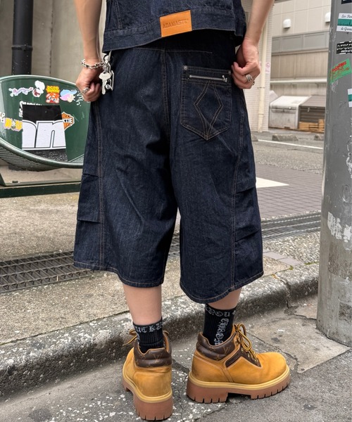 D.I.A. ウエスタン　デニムショートパンツ ADAMASTE ジーンズ Western 3panel Buggy Denim Short - ウエスタン3