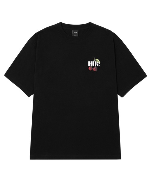 「HUF」 半袖Tシャツ L ブラック メンズ_画像4