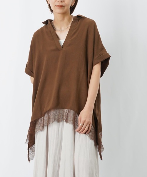 LADY LUCK LUCA（レディラックルカ） tシャツ LC/LLL 裾レース