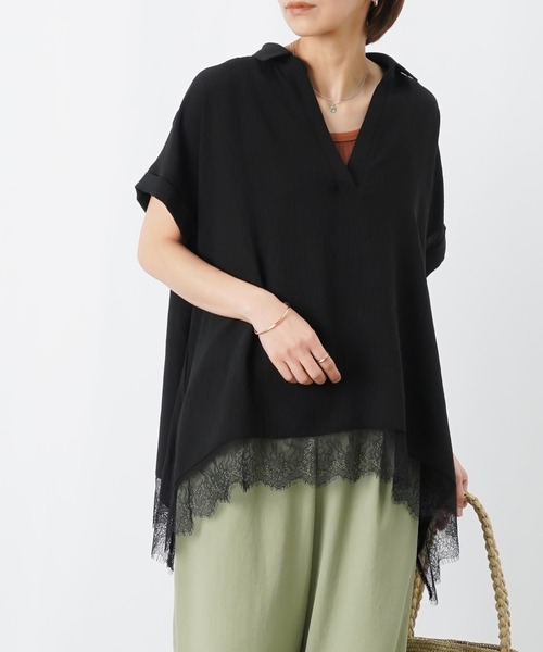 LADY LUCK LUCA（レディラックルカ） tシャツ LC/LLL 裾レース