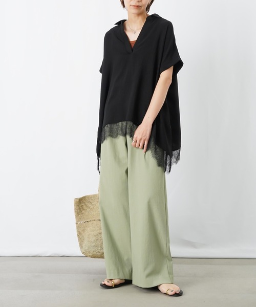 LADY LUCK LUCA（レディラックルカ） tシャツ LC/LLL 裾レース