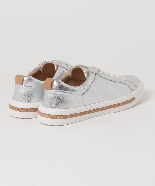 「Clarks」 ローカットスニーカー UK3.5 シルバー レディース_画像2