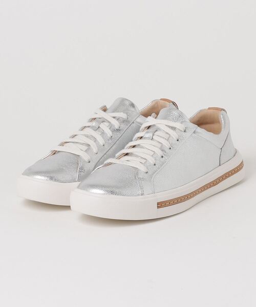 「Clarks」 ローカットスニーカー UK3.5 シルバー レディース_画像9