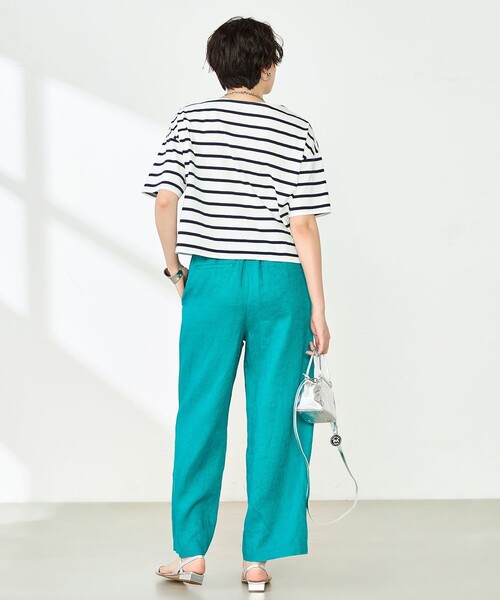 「NOLLEY'S」 半袖Tシャツ 2 ブラック レディース_画像4