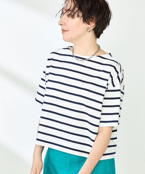 「NOLLEY'S」 半袖Tシャツ 2 ブラック レディース_画像6