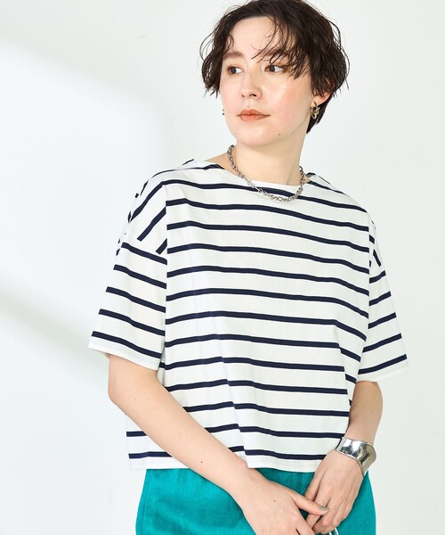 「NOLLEY'S」 半袖Tシャツ 2 ブラック レディース_画像8
