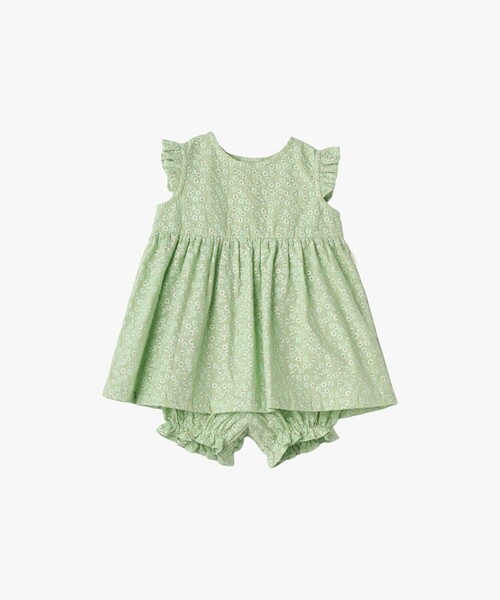 アニエスベー　ワンピース　12a agnes b.（アニエスベー） ワンピース ベビー コットン ノースリーブ