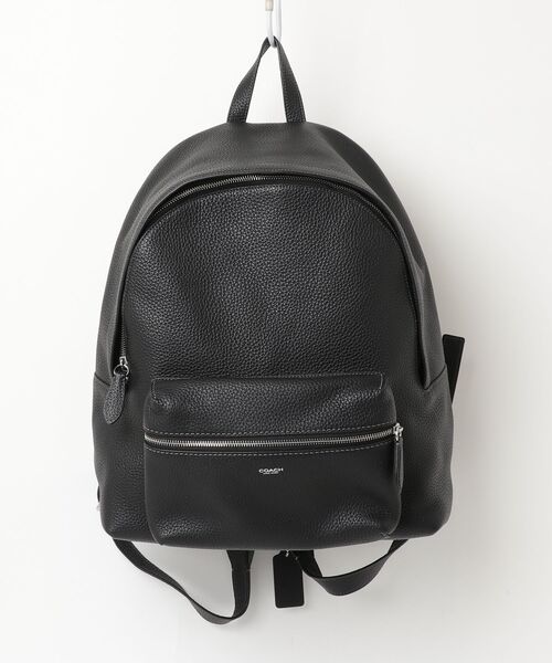 【美品】COACH コーチ レザー リュック バックパック ブラック 黒 大容量 COACH（コーチ） リュック - ブラック メンズ : ZOZOTOWN Yahoo!店