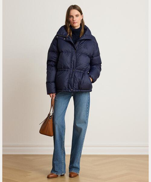 新品タグ付 Ralph Lauren ネイビー ダウンコート 24M 90cm LAUREN RALPH LAUREN（ローレン ラルフローレン） ダウンコート ダウン
