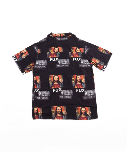ブラウス シャツ FU・XU・RY/オープンカラ-シャツ レディース メンズ B.I.D. ブラウス シャツ FU・XU・RY/オープンカラ-シャツ