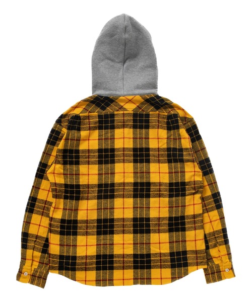 シャツ ブラウス L/S FLANNEL HOODED SHIRT ”GUMMO L/S FLANNEL HOODED SHIRT BEDWIN THE HEARTBREAKERS，ベドウィン アンド