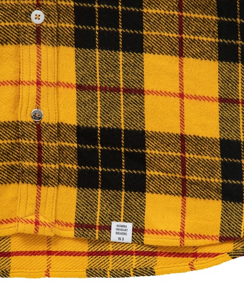 シャツ ブラウス L/S FLANNEL HOODED SHIRT ”GUMMO L/S FLANNEL HOODED SHIRT BEDWIN THE HEARTBREAKERS，ベドウィン アンド