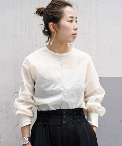 tシャツ DROIT BELLO（ドロイトベロ）シアーブラウス レディース DROIT BELLO tシャツ BELLO（ドロイトベロ）シアーブラウス