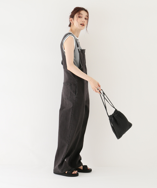 B.C STOCK サロペット オーバーオール ワークデニムサロペット