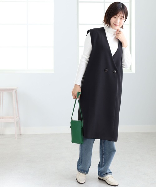グレー ボタン付きロングジレ 楽天市場】☆ゲリラクーポン利用で3,054円☆【送料無料】 前