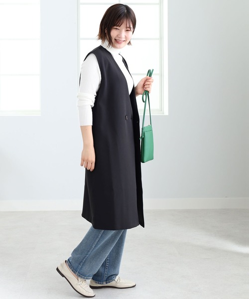 【ロニ】LOUNIE ノーカラーロングジレ 人気完売商品 ロニ】LOUNIE ノーカラーロングジレ 人気完売商品 LOUNIE