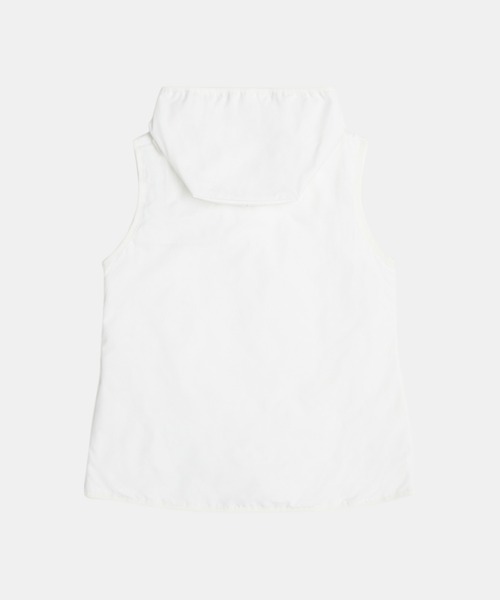 ベスト COTTON HOODED GILET / コットン フーデッドジレ