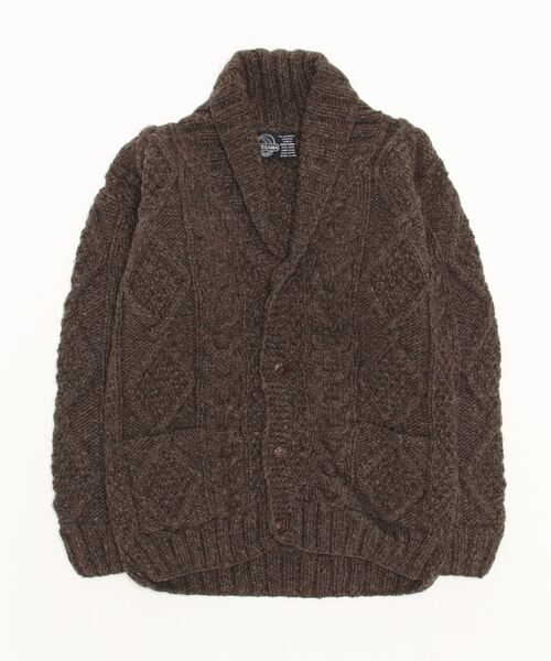 カーディガン ARTESANIA「アルテサニア」- SHAWL CARDIGAN / ショールカーディガン レディース メンズ カーディガン ARTESANIA「アルテサニア」- SHAWL CARDIGAN