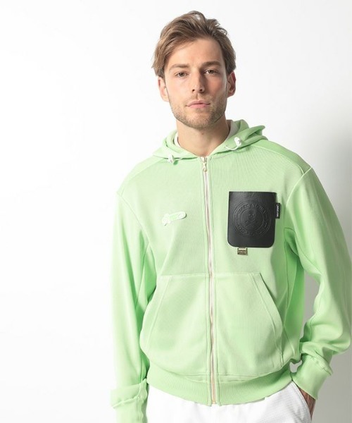 MARK&LONA パーカー Rev Knit Pocket Hoodie | MEN メンズ : ZOZOTOWN 