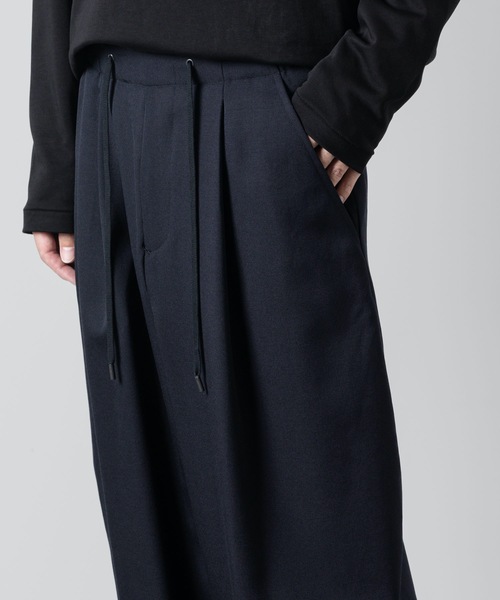 ATO パンツ CLASSIC WOOL CUFFS PANTS メンズ : ZOZOTOWN Yahoo