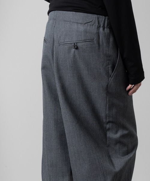 ATO パンツ CLASSIC WOOL CUFFS PANTS メンズ : ZOZOTOWN Yahoo