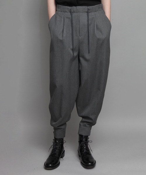 ATO（アトウ） パンツ CLASSIC WOOL CUFFS PANTS メンズ : ZOZOTOWN