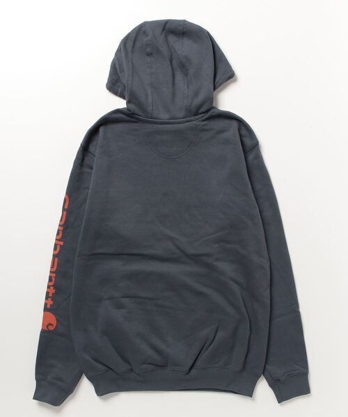 Carhartt パーカー 「Carhartt」SLEEVE LOGO HOODED レディース