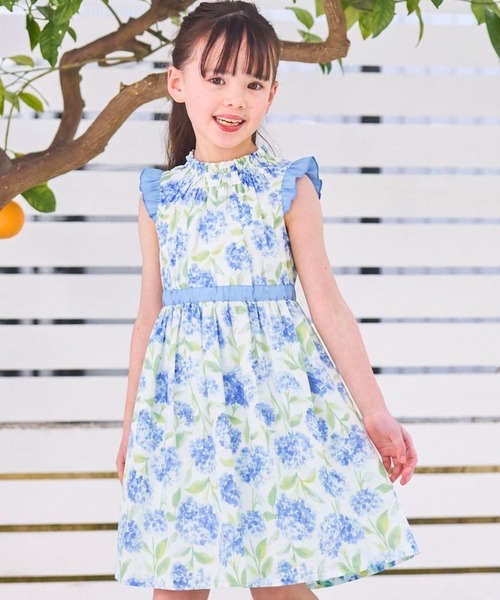 CHOPIN（ショパン） ワンピース 「海やプールに」ボタニカルプリント