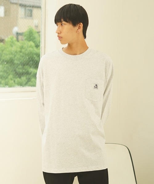 BEN DAVIS（ベンデイビス） tシャツ ポケ付き ビッグシルエット ロンT