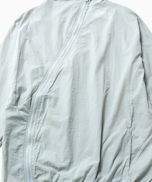 ROOP TOKYO ジャケット ナイロンジャケット 変形ジップジャケット  