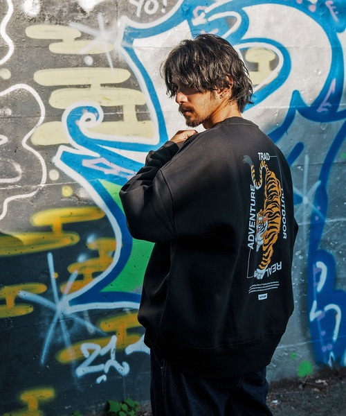 トレーナー スウェット 「Leyline」Trad adventure sweat メンズ