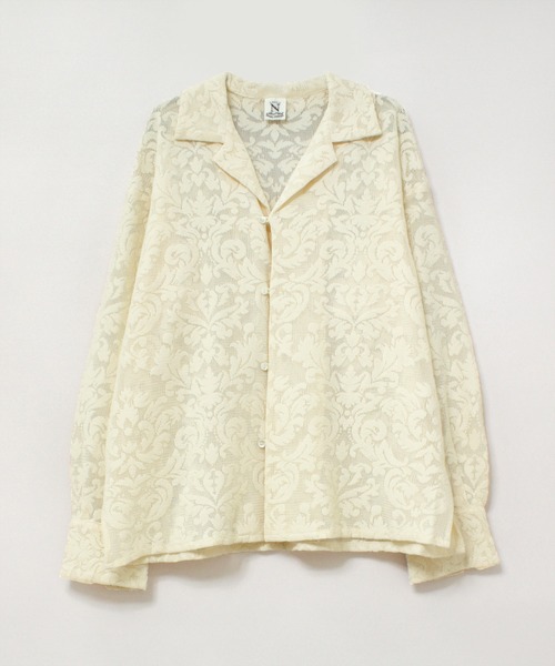 ブラウス シャツ B2803 レースシャツ レディース antiqua ブラウス シャツ メッシュレーストップス レディース