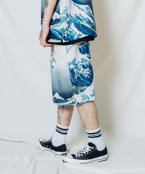 Subciety パンツ PATTERNED SHORTS メンズ レディース