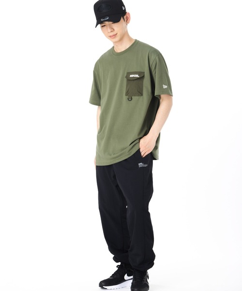 【韓国】ニューエラ■新作*ユニセックス*BASIC BOX T-SHIRTS NEW ERA BOX LOGO KHAKI SHORT SLEEVE T-SHIRT – New Era Hong Kong