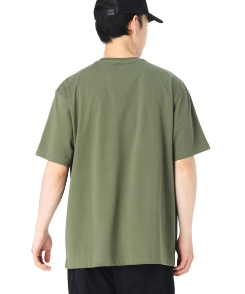 【韓国】ニューエラ■A's■半袖ロゴTシャツ■送料込 長袖 オーバーサイズド パフォーマンス Tシャツ Flag & Wordmark