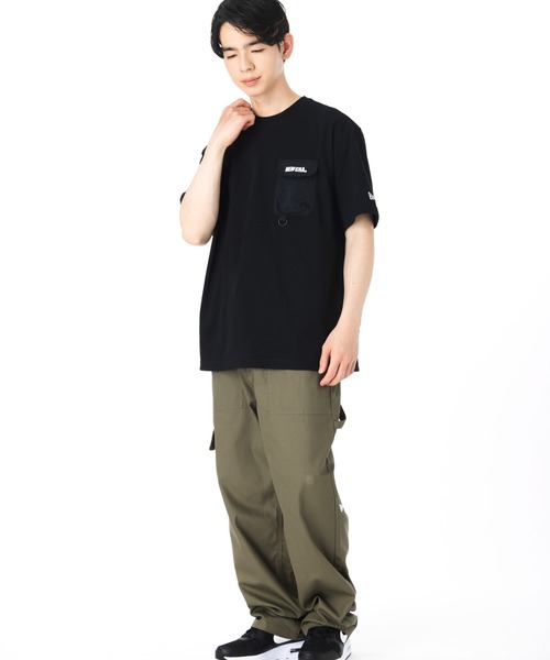韓国New Era■新作■CAMPER Tシャツ■GREEN セール】ニューエラ 韓国企画 半袖Tシャツ MLBゲーム（Tシャツ