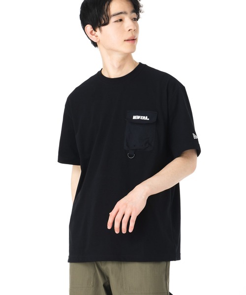 NEW ERA tシャツ ニューエラ 韓国企画 半袖Tシャツ ポケット