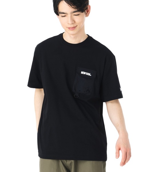 NEW ERA tシャツ ニューエラ 韓国企画 半袖Tシャツ ポケット