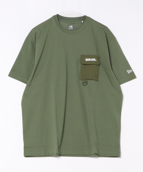 NEW ERA tシャツ ニューエラ 韓国企画 半袖Tシャツ ポケット