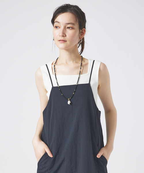 名品AURALEE キャミワンピース　SS ワンピース 撥水キャミワンピース/夏服 : ZOZOTOWN Yahoo!店