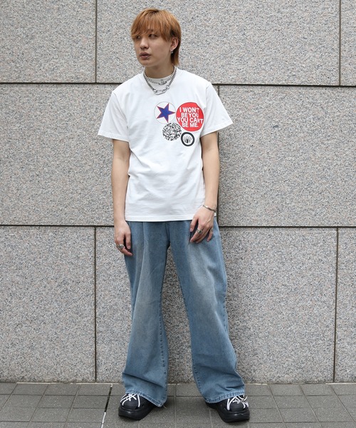 Lewis Furey Tシャツとバッジセット チャカパッチTシャツ2 -2.COLOR- | WALKIN STORE WEB SHOP