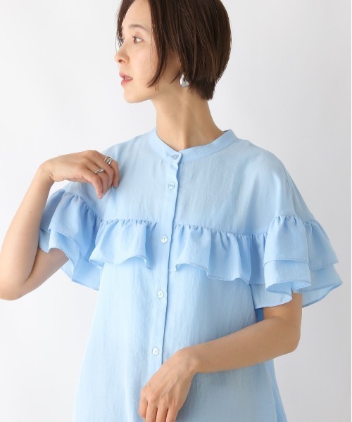 LEPSIM ブラウス シャツ フリルブラウスSS 130254 レディース