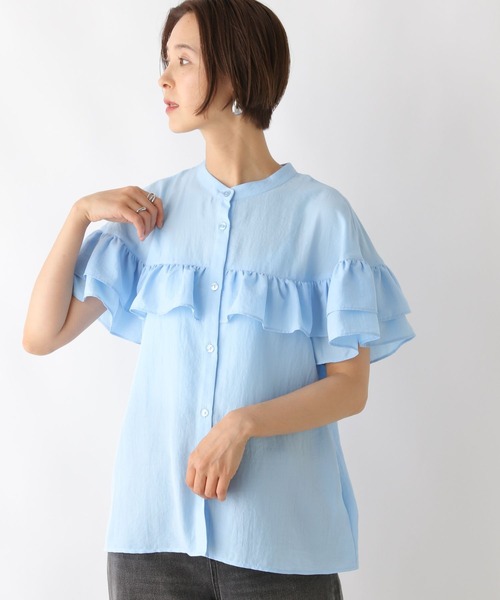 LEPSIM ブラウス シャツ フリルブラウスSS 130254 レディース