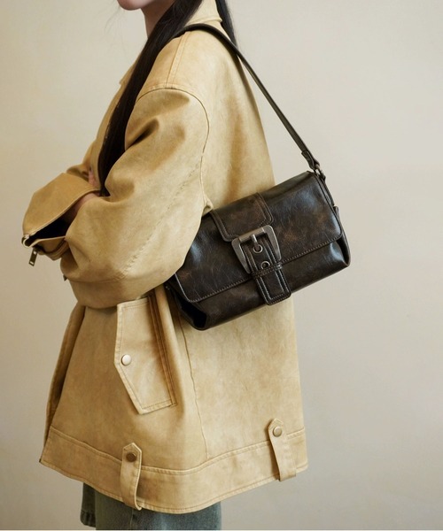 LA VORAGINE（ラ ヴォラジネ） ショルダーバッグ バッグ 2wayスクエア