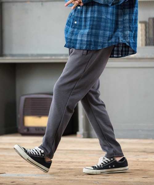 CAMBIO（カンビオ） パンツ mp12639- Stretch Heavy Waffle Pants